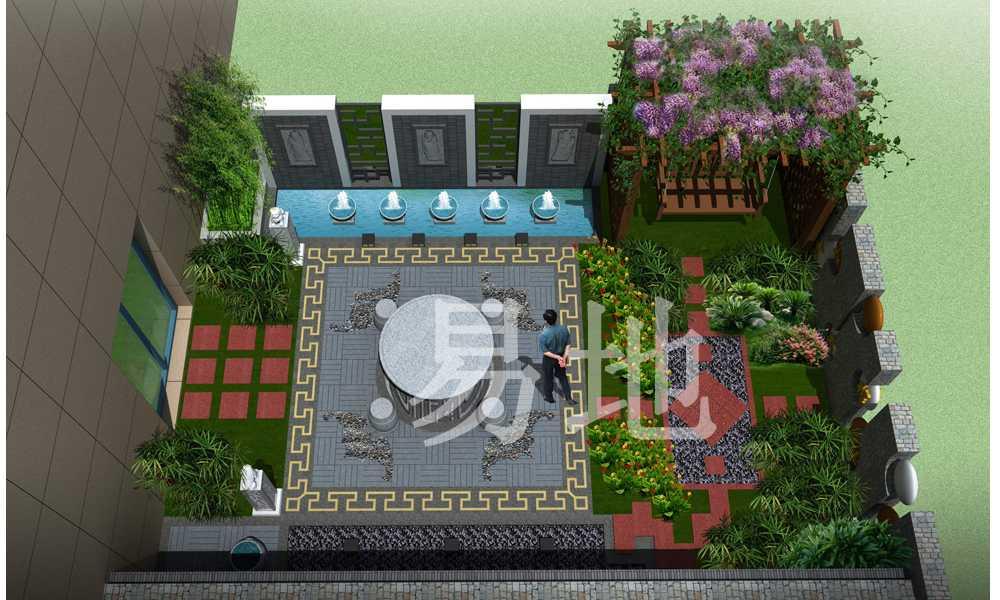 郑州易地园林景观规划设计有限公司作品，新合鑫睿智禧园